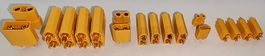 Stecker Set mit XT30, XT60 und XT90 mit jeweils 5 Paaren