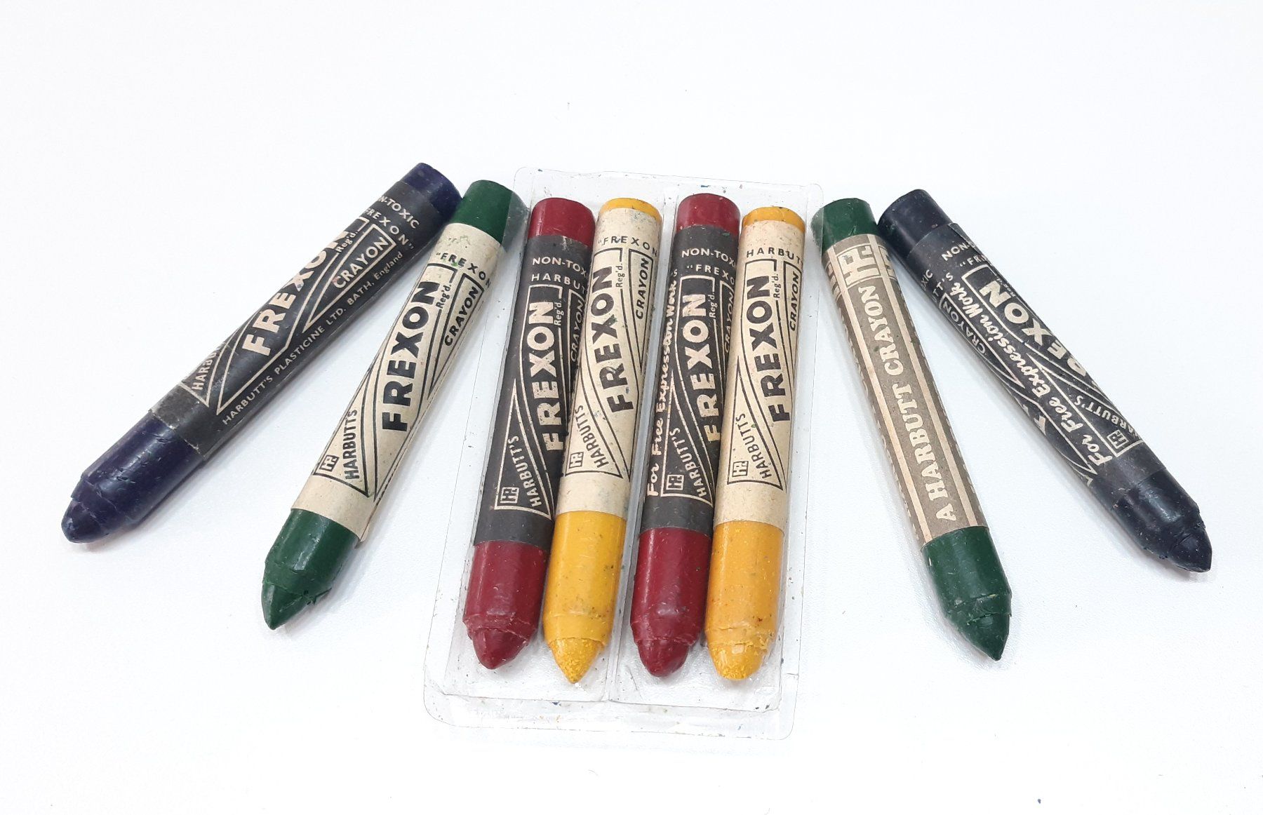 Matite, matite colorate & gessi: Fettstifte Harbutt's - Harbutt's crayons gras Made in Englan – Usato da Savagnier venduto da Marderuth