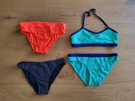 Mädchen Bikini + 2x Unterteil Gr 152