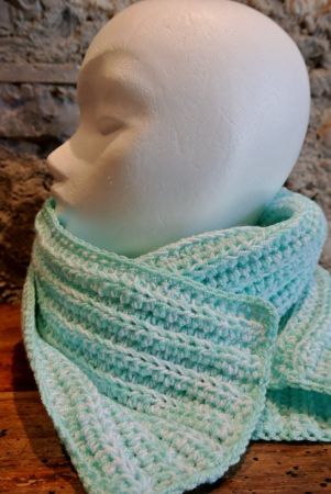 Rippschal *minty* 216 cm * neu