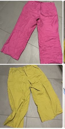 2x pantaloni Lino 42