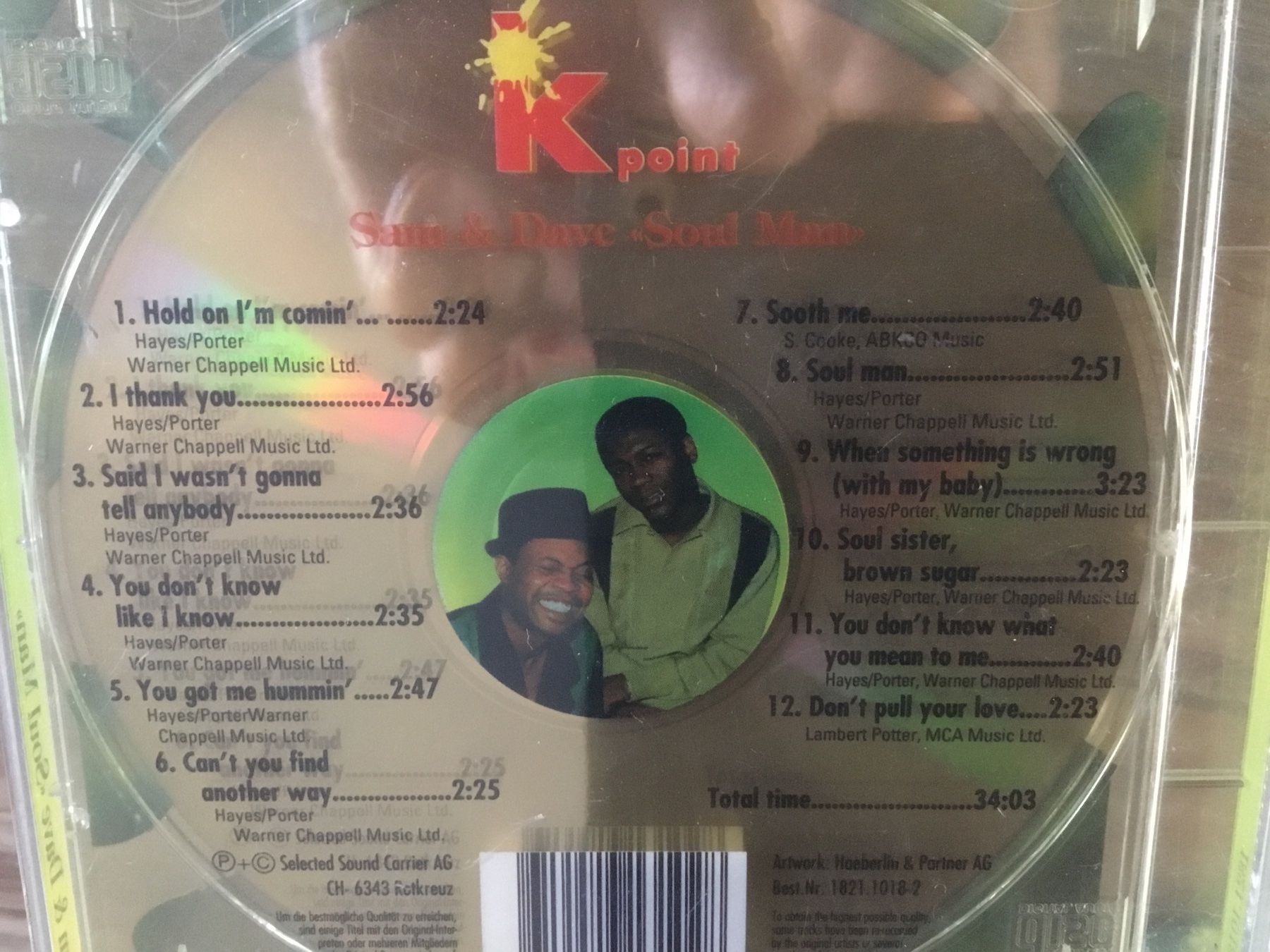 CD: Sam & Dave Soul Man CD  🎸 – Usato da Thierachern venduto da sweden08 1