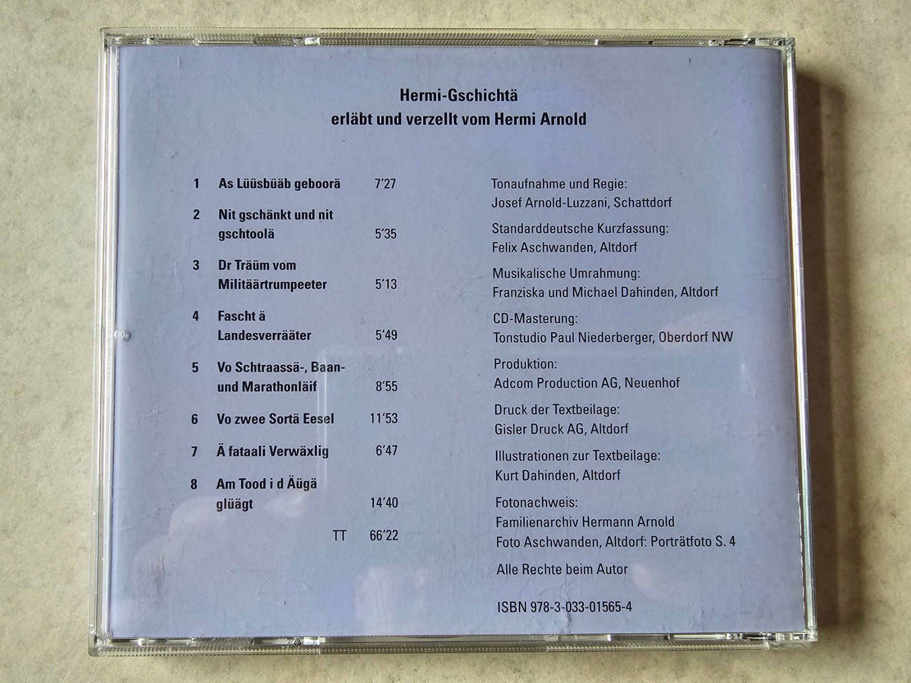 Audiolibri: Hermi Gschichtä   /   Hermi Arnold – Usato da Schneisingen venduto da backstore24 1