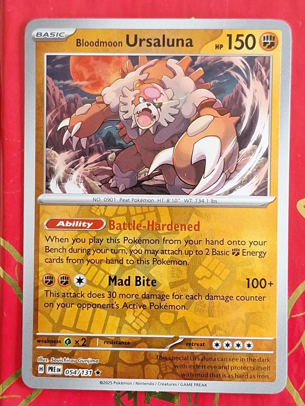 Pokémon Cartes à collectionner: URsaluna  - Reverse Holo - Pokemon Prismatic Evolution – D'occasion à Altstätten SG par GGsGameshop
