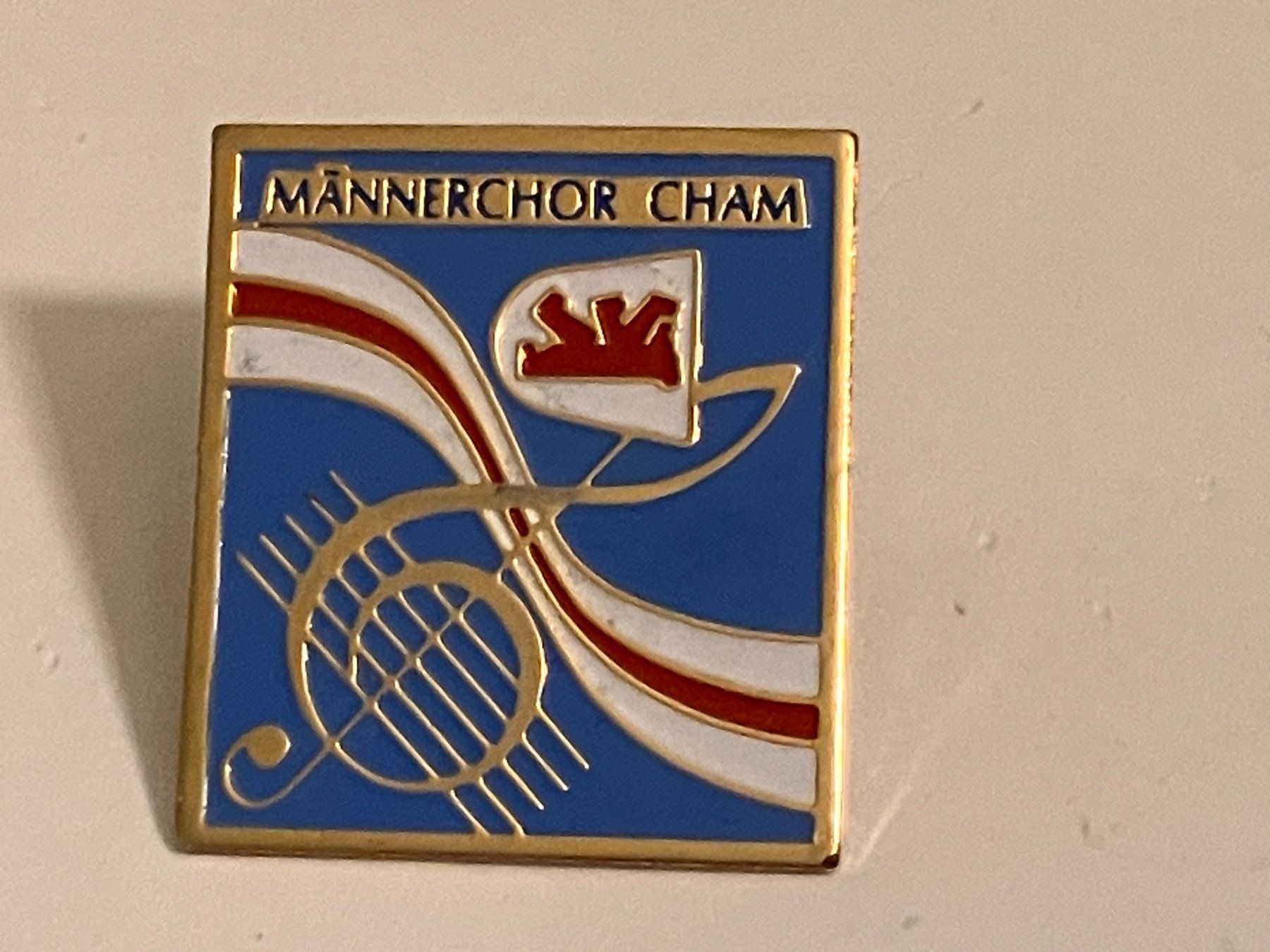 Placchette & Badge: 1 Pin Männerchor Cham – Usato da Basel venduto da djwwpp