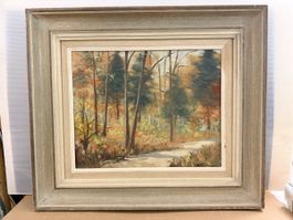 Ölgemälde 72x62cm