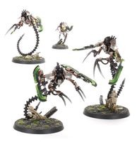 6x Ophidian Destroyers Warhammer 40.000 with 2 Plasmacytes 