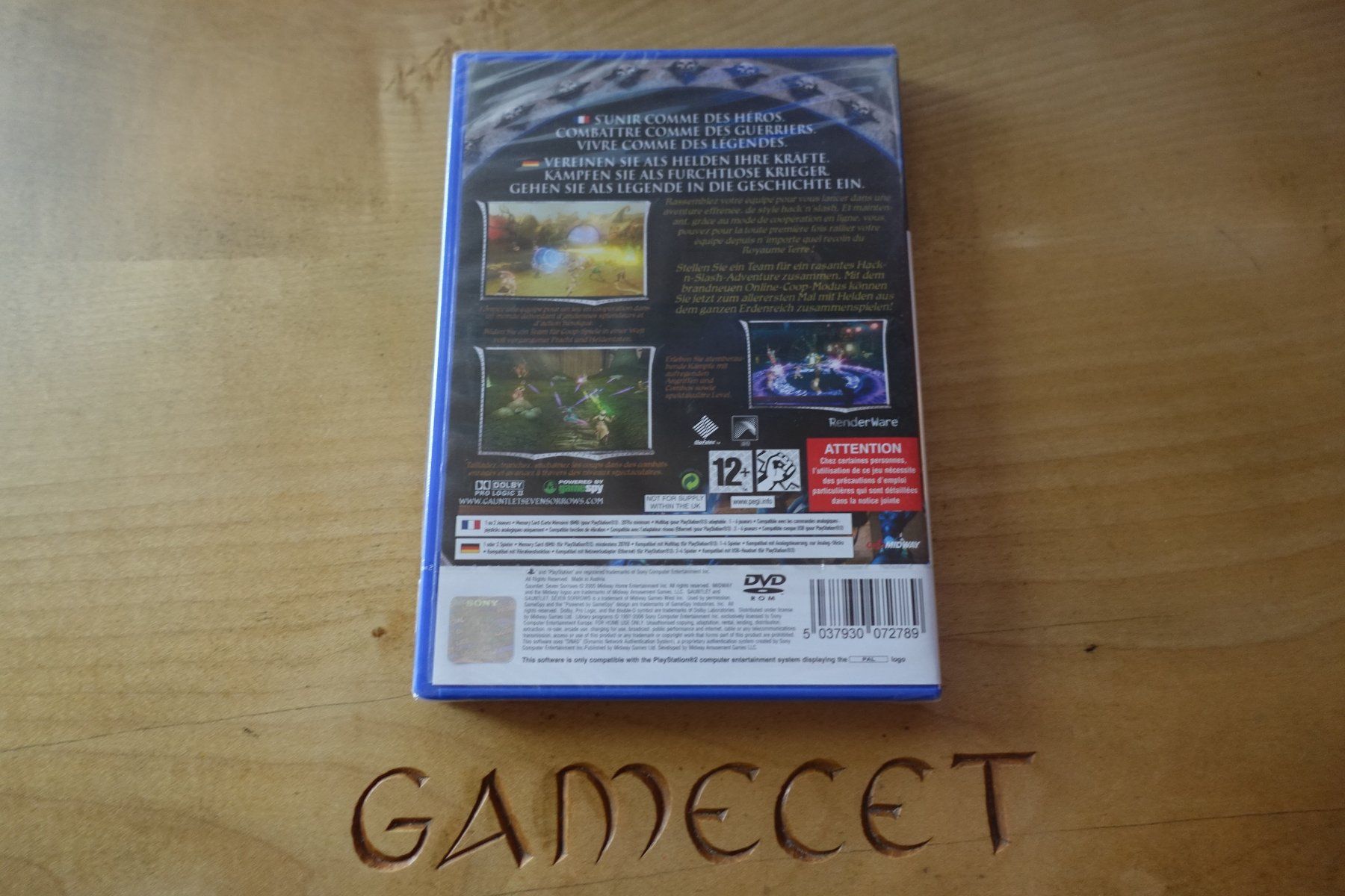 Sony Giochi: Gauntlet: Seven Sorrows – Nuovo e nell'imballaggio originale da Steinach venduto da Gamecet 5