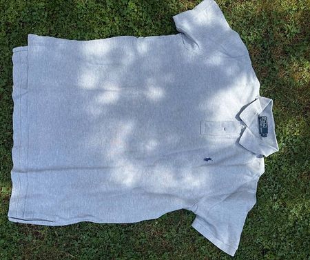 Ralph Lauren Polo grigia mélange taglia L 