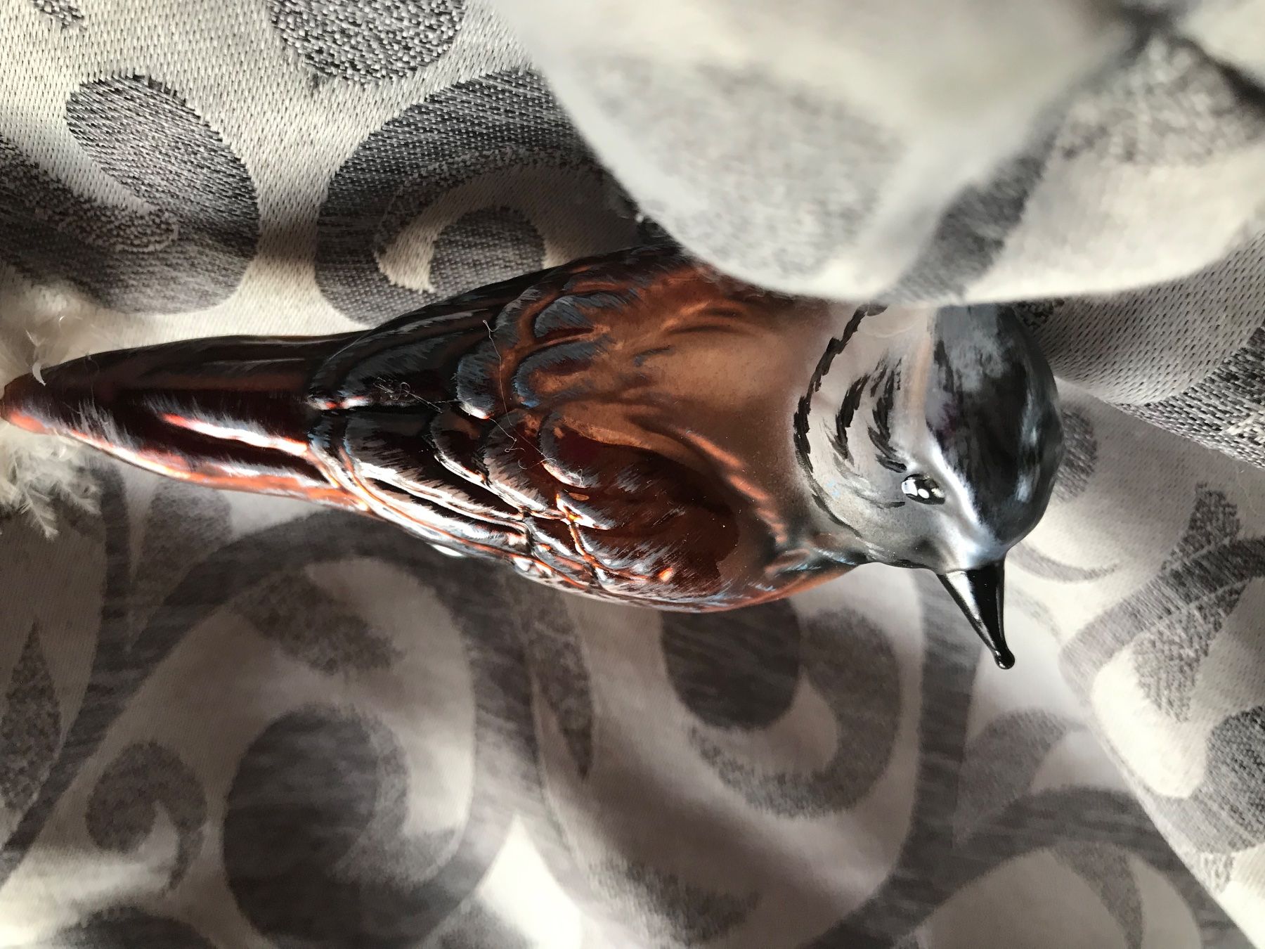 Tutte le decorazioni: Haubenmeise Vogel Christbaumschmuck – Nuovo e nell'imballaggio originale da Alpnach Dorf venduto da marvo 3