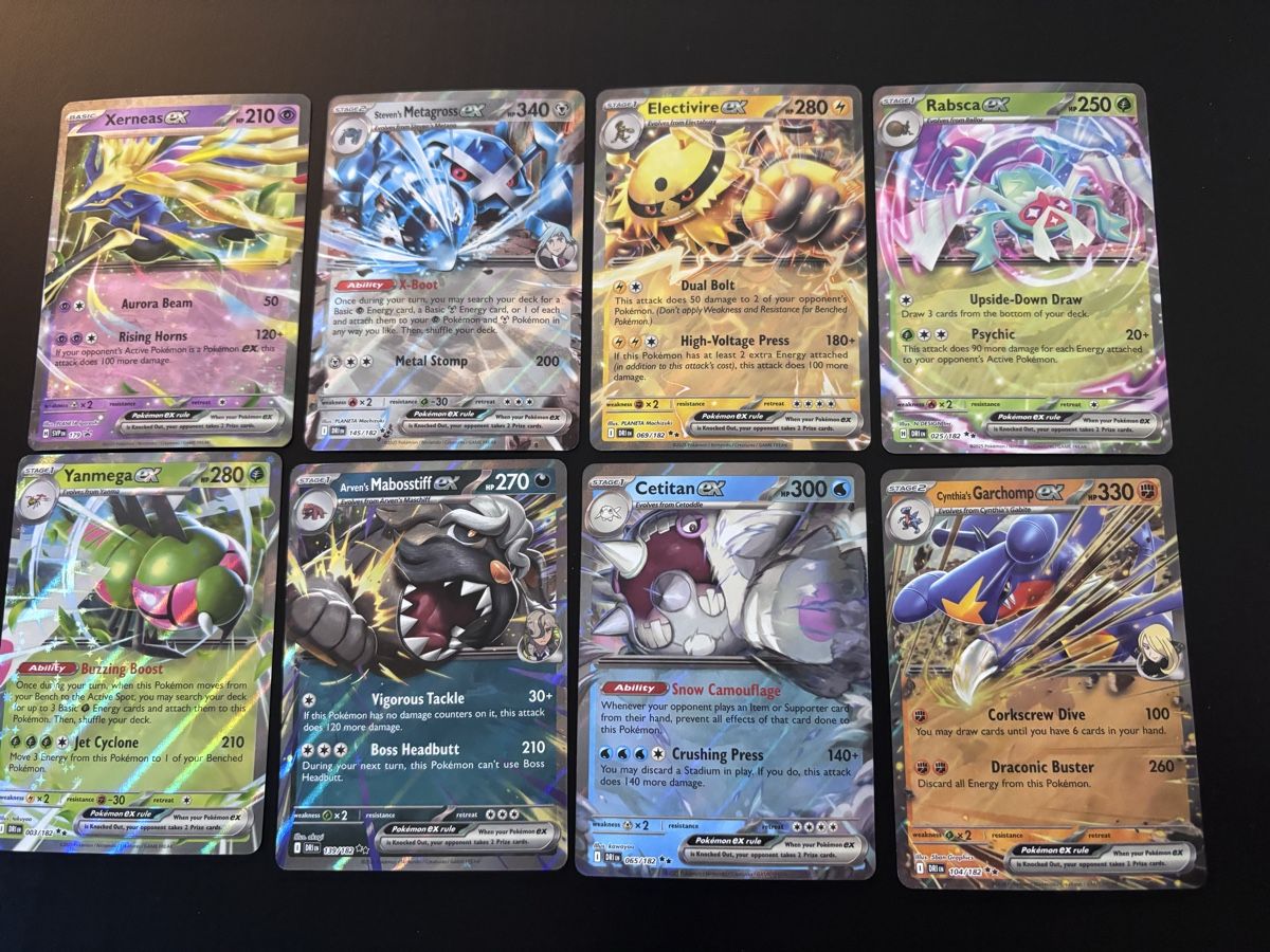 Pokémon Carte collezionabili: 8 Pokemon ex Karten – Nuovo (secondo la descrizione) da Zürich venduto da Dororo