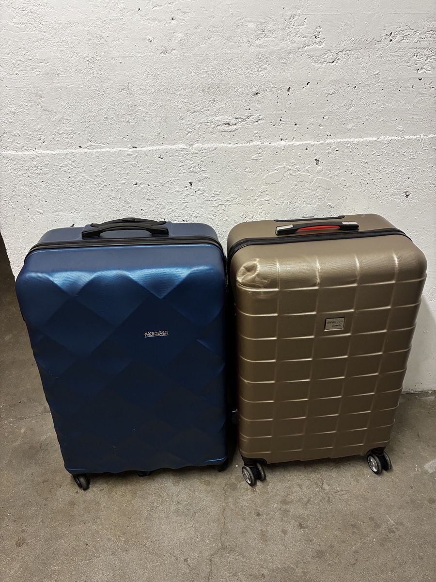 Reisekoffer: 2 grosse Reiseköffer – Gebraucht aus Zürich von R1908 1