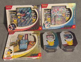 LOT 30ans Pokémon Coffret Box Collection Poster & Tin Box FR