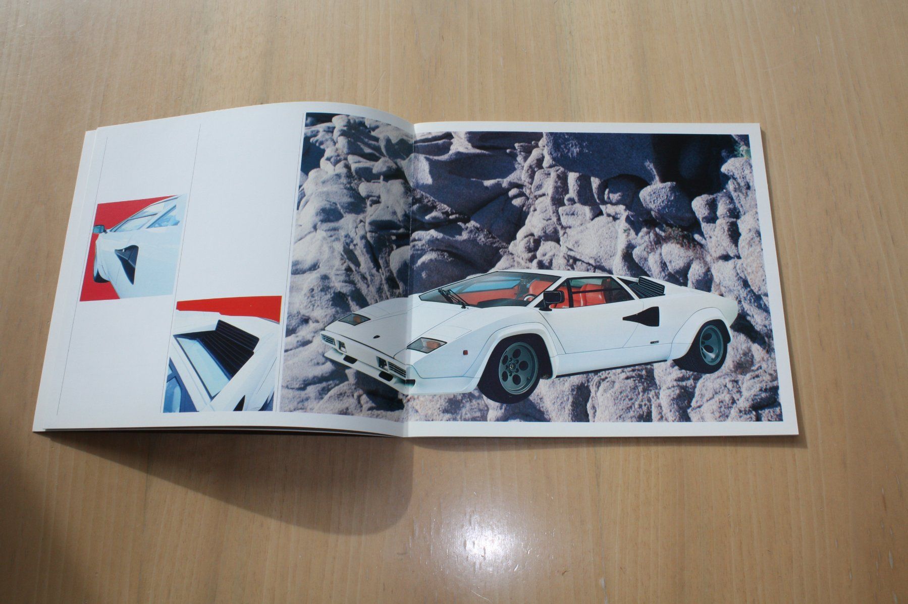 Lamborghini Documents: Lamborghini Countach Quattrovalvole Prospekt – D'occasion à Wikon par erwin400 3
