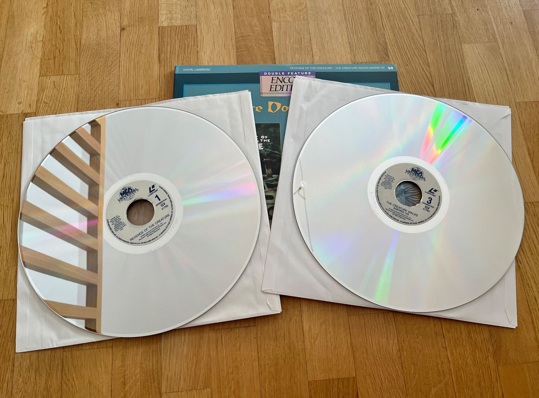 Tutti i DVDs: Creature from the Black Lagoon 2x Laserdisc Horror – Usato da Bigorio venduto da catone82 3