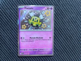 Pokemon Flattutu Shiny Paldean Fates near Mint
