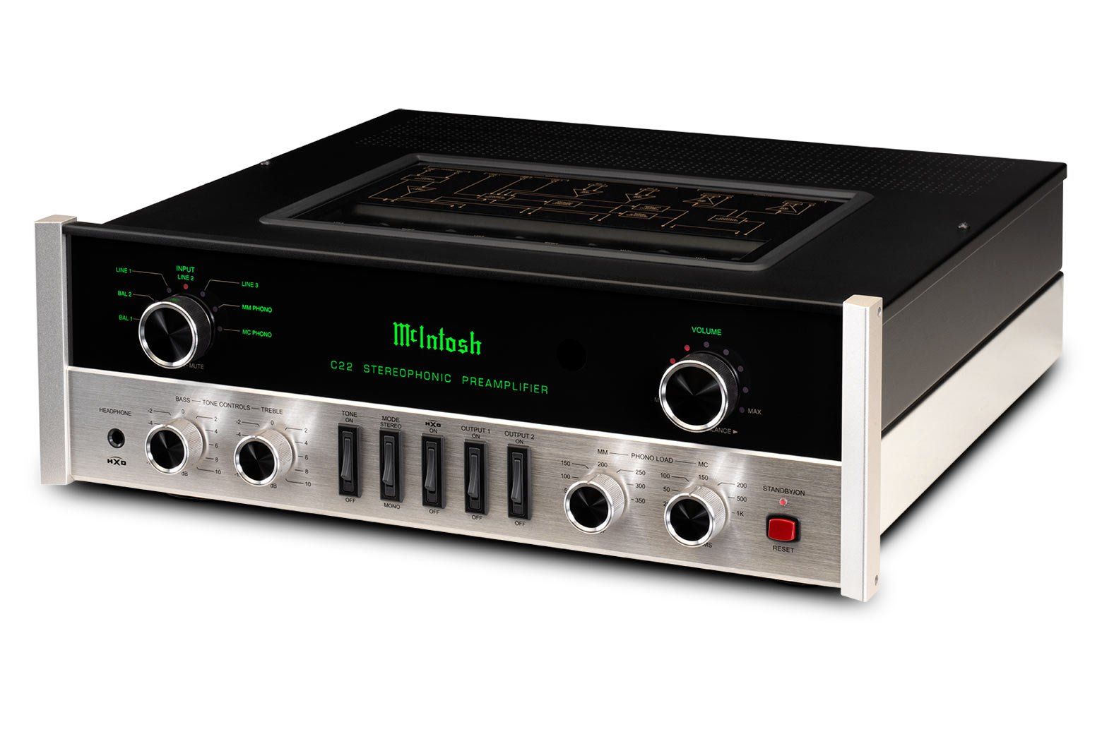 McIntosh Amplificatori: McIntosh C22 2-Channel Preamplifier Mk V – Usato da Maienfeld venduto da LehnerAkustikAG 2