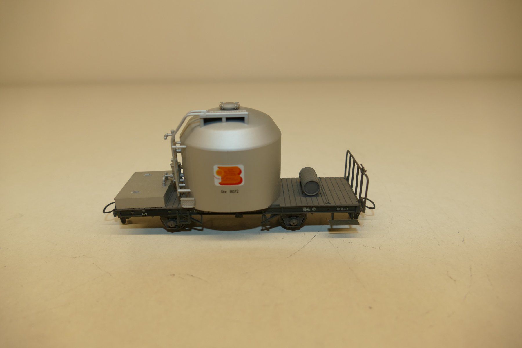 Bemo Modelleisenbahnen: Bemo H0m: RhB Zementtransportwagen – Neu (gemäss Beschreibung) aus Niederhasli von rail-duerst 1
