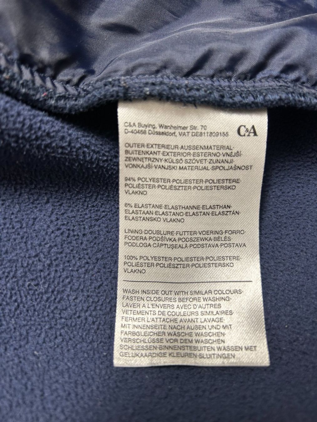 C&A Giacche & Cappotti: Softshelljacke Grösse 128 – Usato da Zumikon venduto da meter03 5
