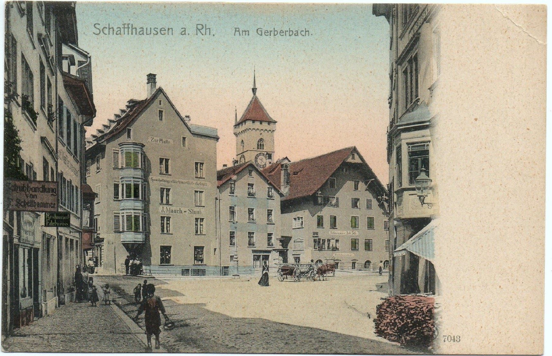 Cartes postales: SCHAFFHAUSEN Am Gerberbach – Neuf (Voir description) à Jona par philajona