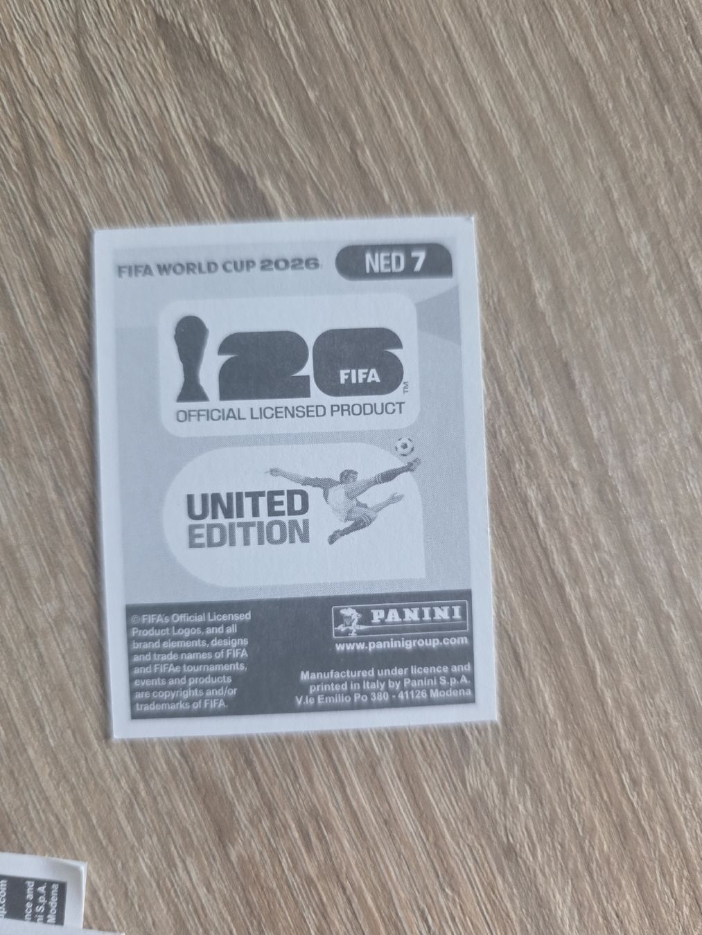 Panini Carte collezionabili: Panini Sticker NED7 – Nuovo (secondo la descrizione) da Kriens venduto da Caroline_Schweiz 1