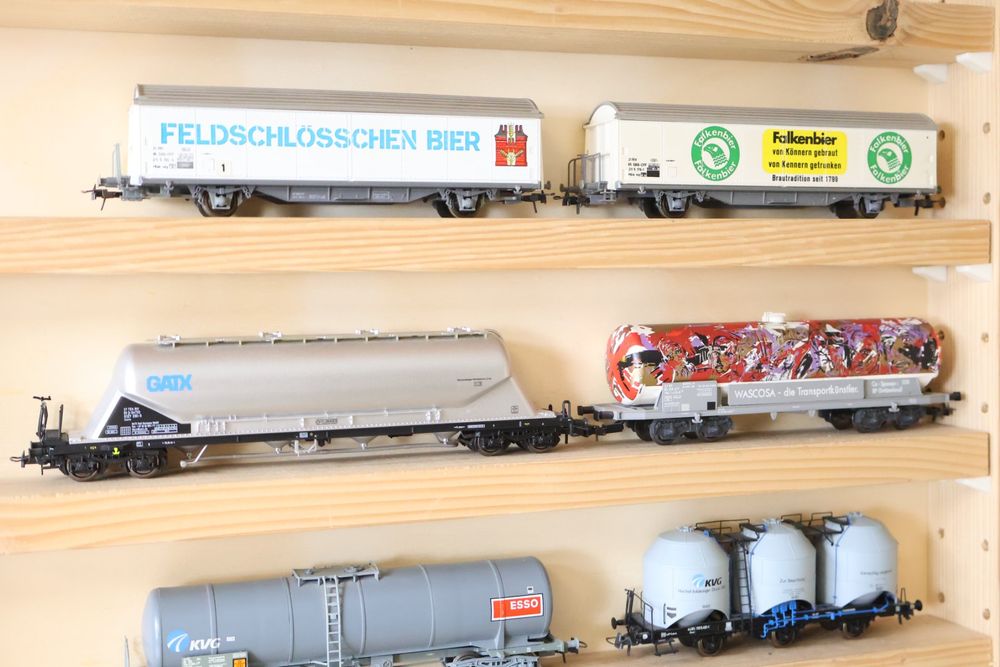 Heris / ROCO 8 x SBB Tankwagen & Güterwagen H0 (Gebraucht) in ...