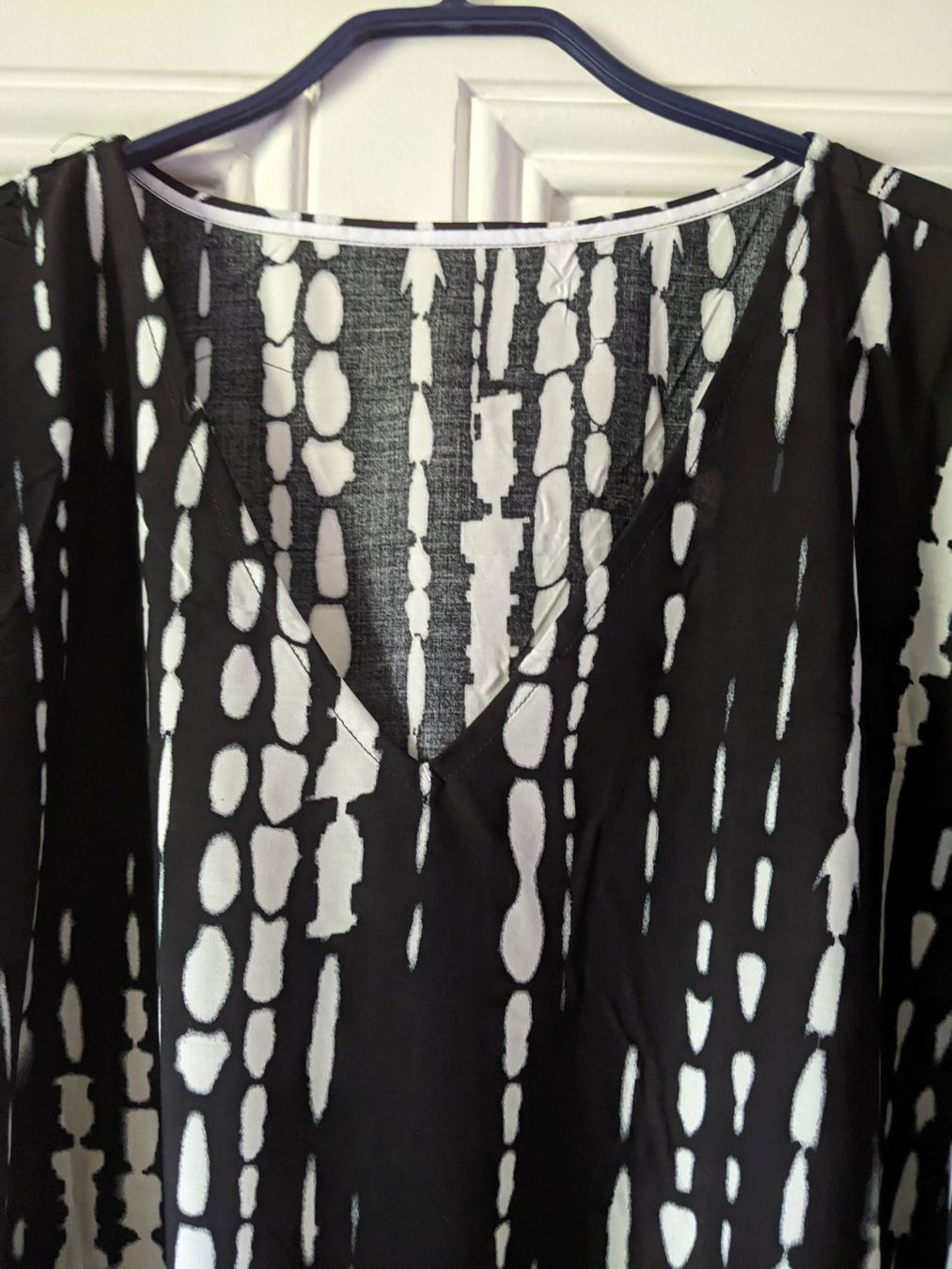 Vestiti: Robe-caftan noir/blanc TU – Nuovo e nell'imballaggio originale da Petit-Lancy venduto da lilycerise 1