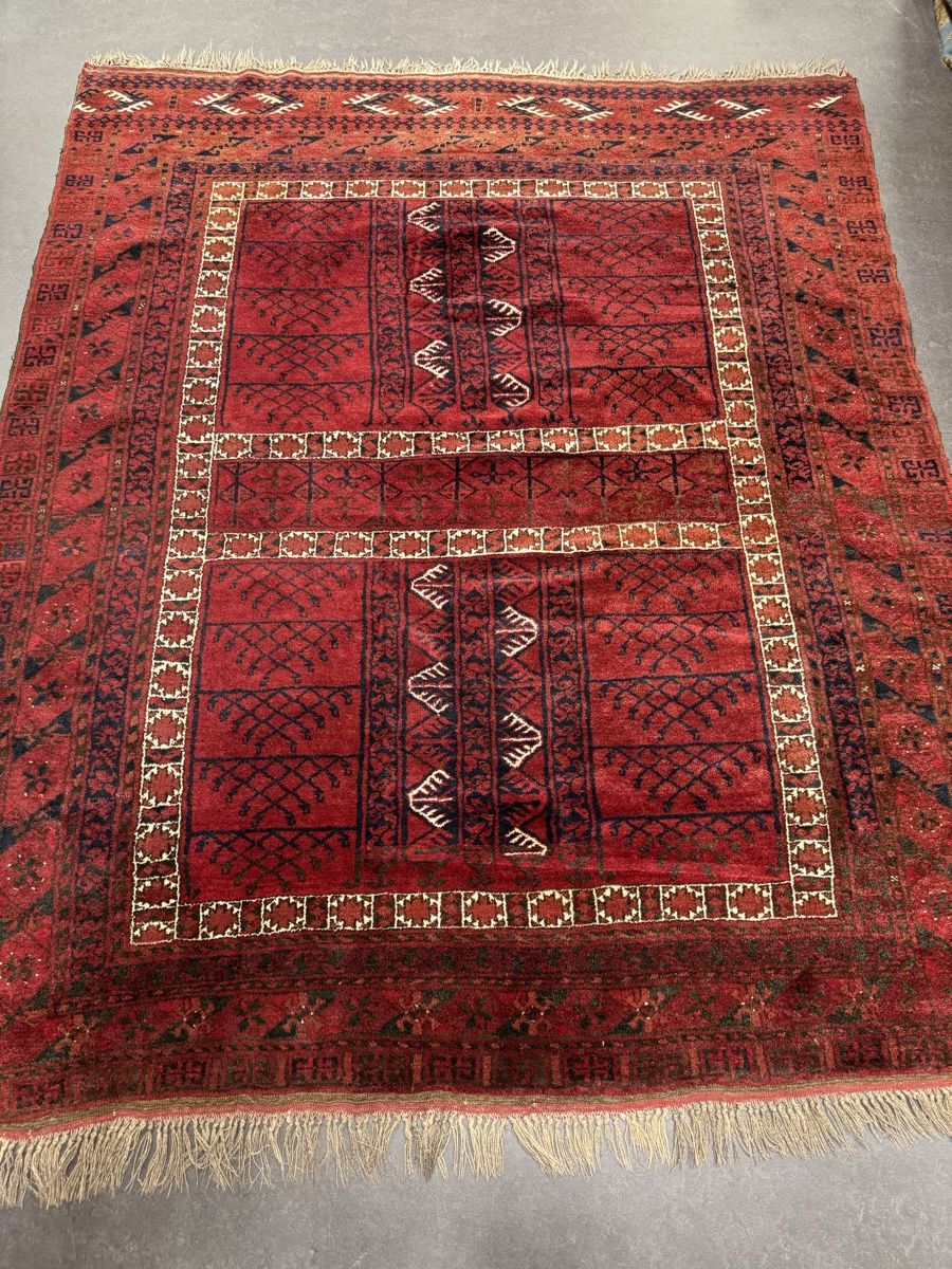 Teppiche: Turkmen Hatschlu Antik – Gebraucht aus Liestal von galerie_nategh