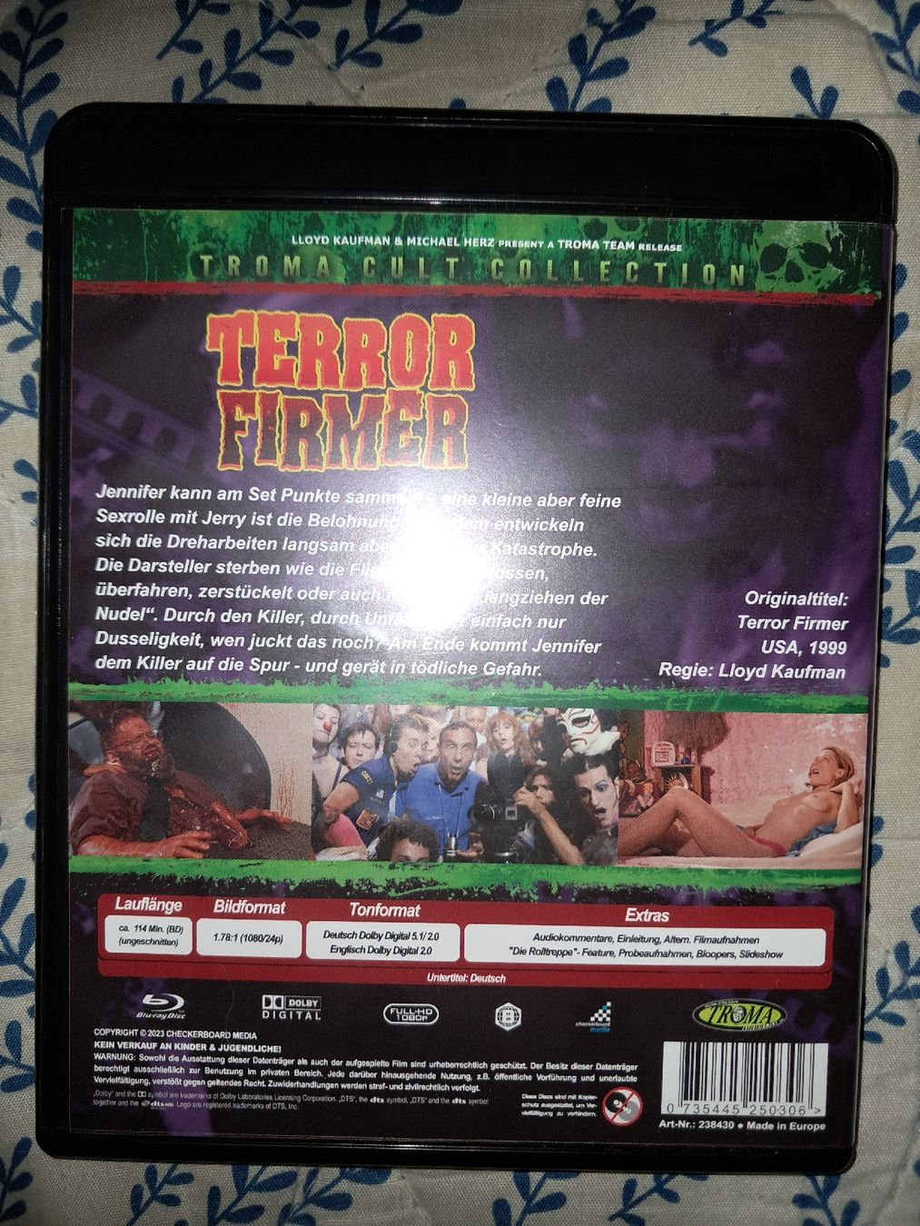 Tutti i DVDs: Terror Firmer - Uncut - HD – Usato da Eschlikon TG venduto da Rare_Ware 1