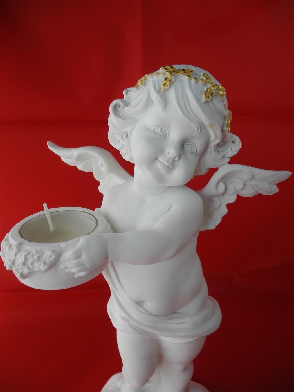 Statuette: Engel mit Goldkranz, Nr. c21 – Nuovo e nell'imballaggio originale da Kottwil venduto da Crazyrolf 2