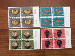 1973 PPatria  CH Erstag gest.Viererblock mit Tab  (K94)