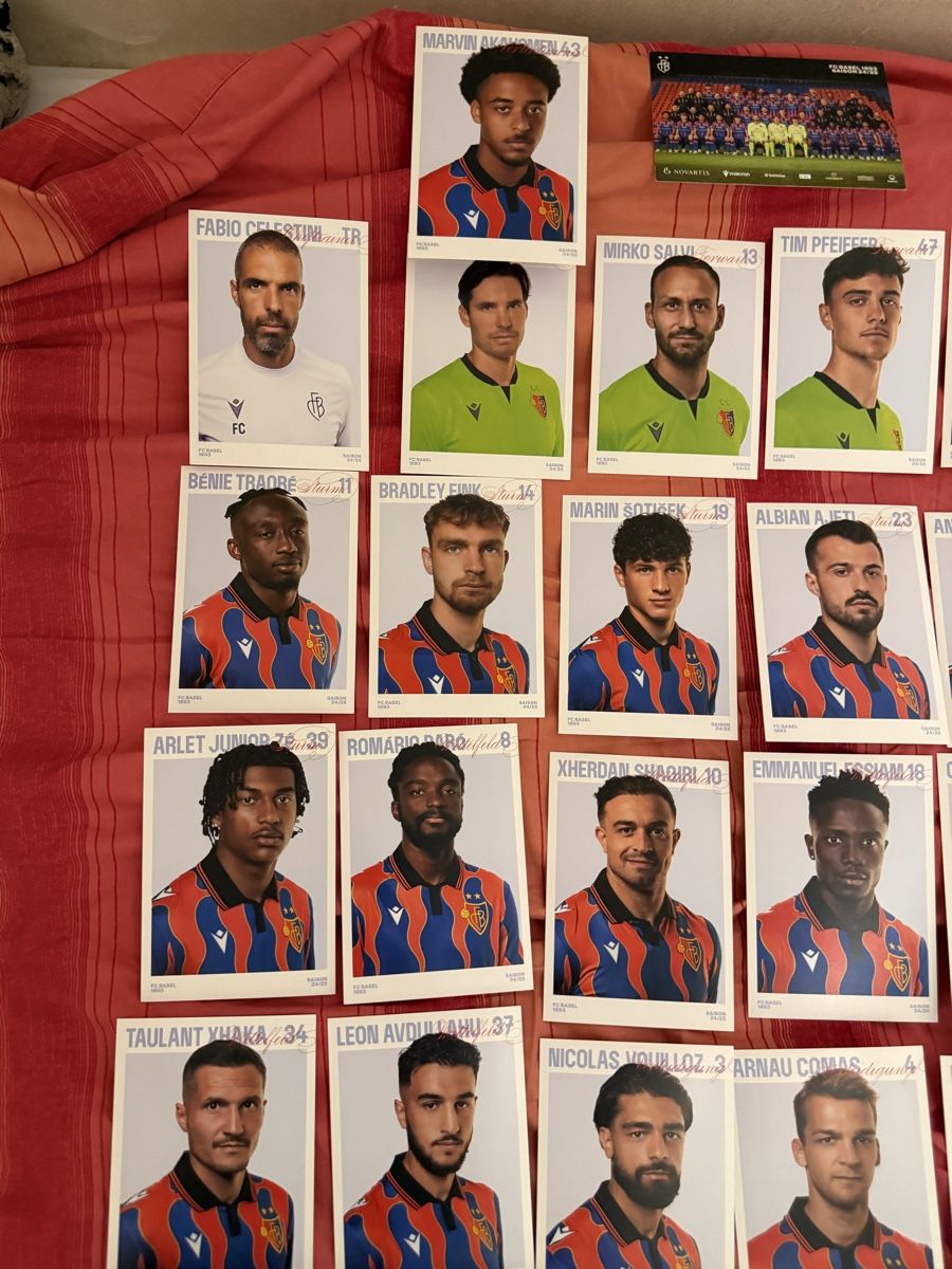Autogramme: FC Basel Autogrammkarten unsigniert – Gebraucht aus Rüschlikon von andi_841 1