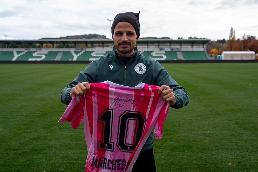 Maillot YS Édition Octobre Rose signé par Antonio Marchesano (Neuf ...