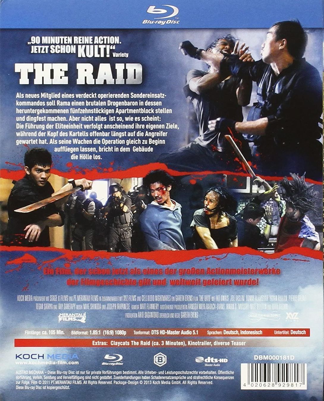 Tutti i DVDs: The Raid [Blu-ray] – Usato da Nürensdorf venduto da Jx3p 1