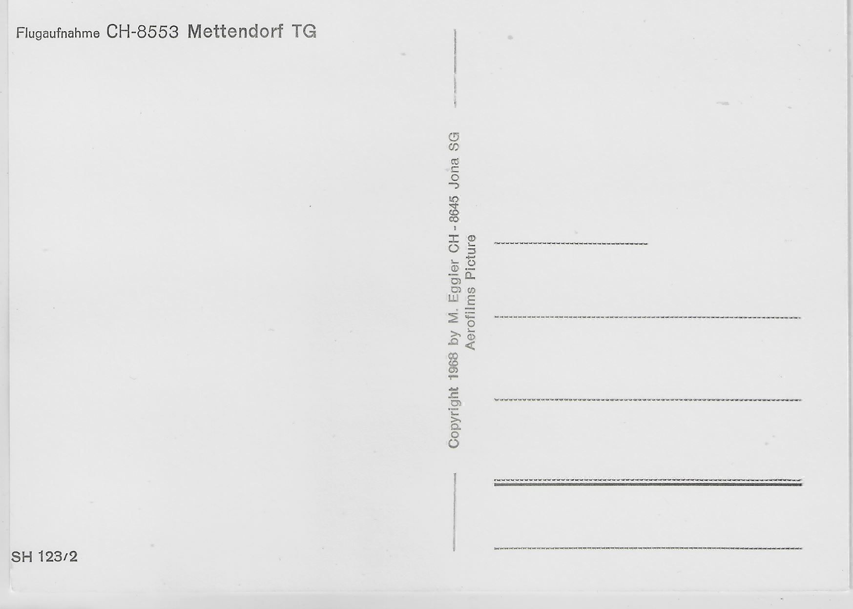Cartoline postali: Flugaufnahme Mattendorf TG – Antico da Ettingen venduto da Kartenplanet 1