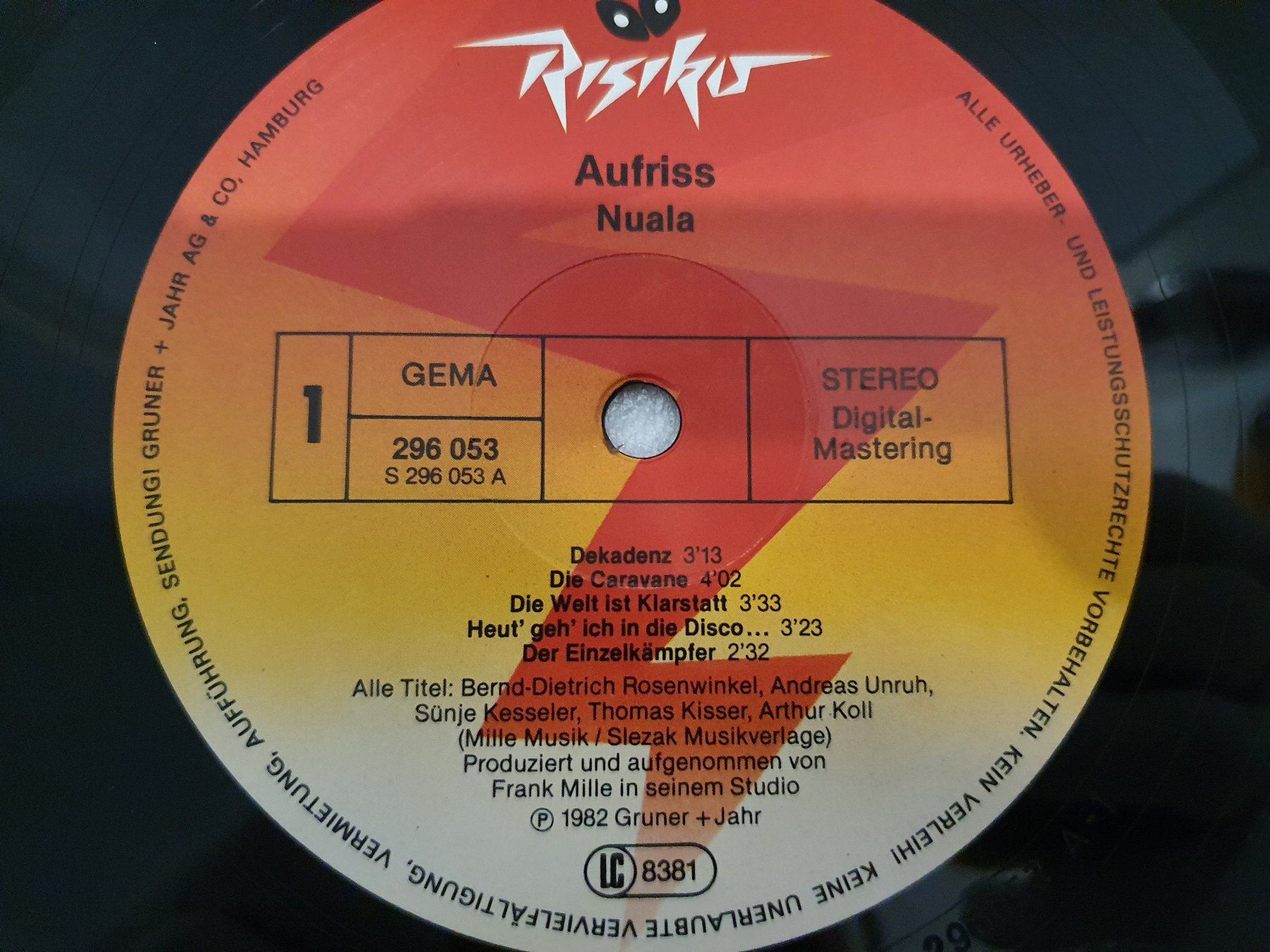 Dischi in vinile: Nuala – Aufriss – Usato da Uster venduto da Vinyl-Leidenschaft 3
