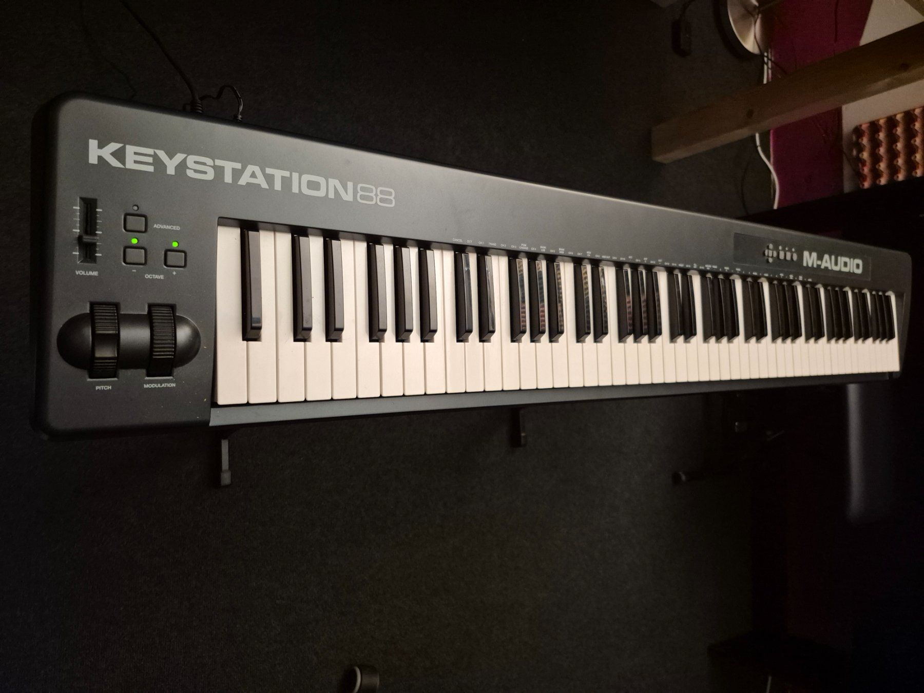 Instruments de musique: M Audio Keystation 88 – D'occasion à Aathal-Seegräben par Thomaskeller 1