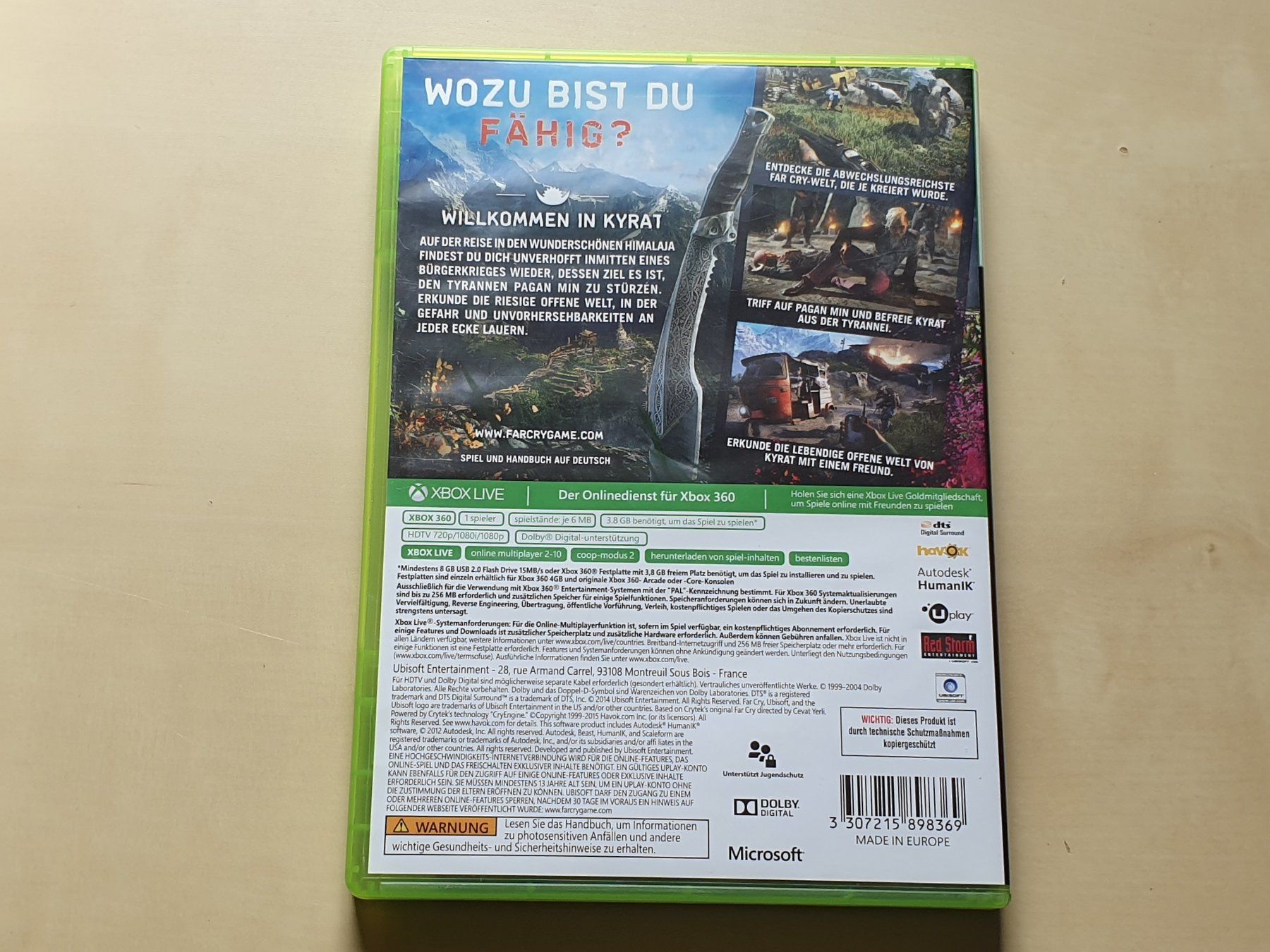 Microsoft Spiele: Farcry 4 – Gebraucht aus Stansstad von collectorsshop 1