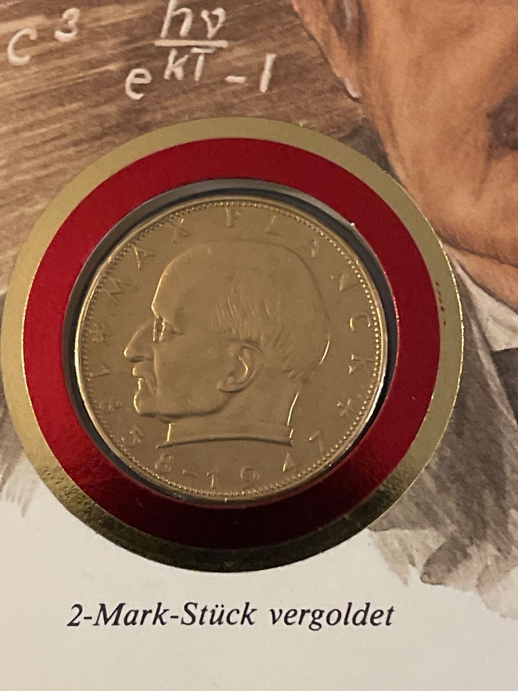 Tutti le monete: Numisbrief Max Planck 40.Todestag 1987 – Nuovo (secondo la descrizione) da Schlossrued venduto da Julio25 1