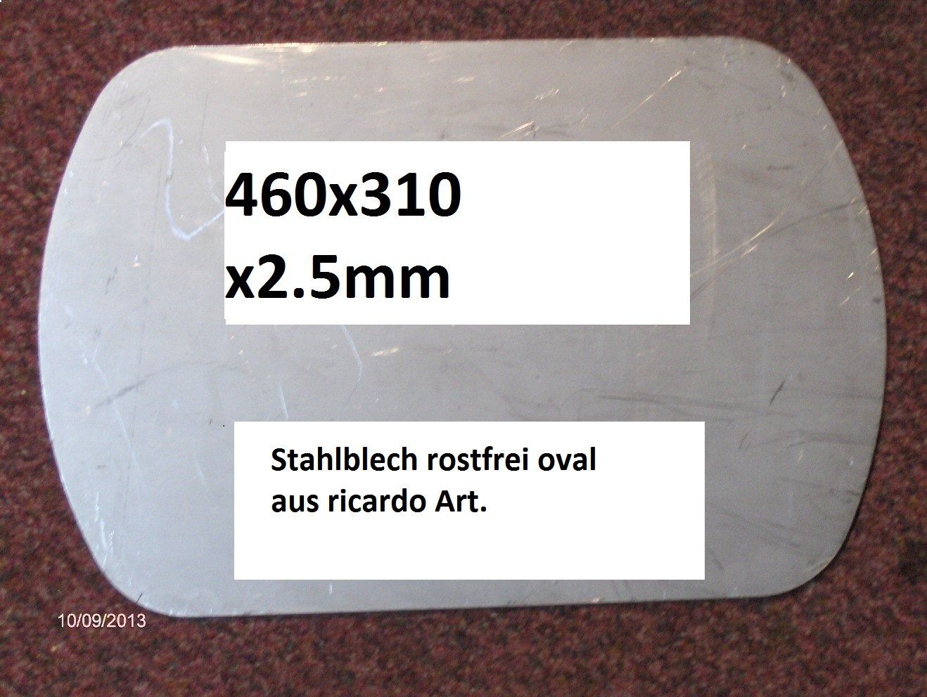 Elettrodomestici da cucina: Bratblech rofr.  // Bratpfanne Backform Springform oder Deko – Nuovo (secondo la descrizione) da Schlattingen venduto da Schmidi50