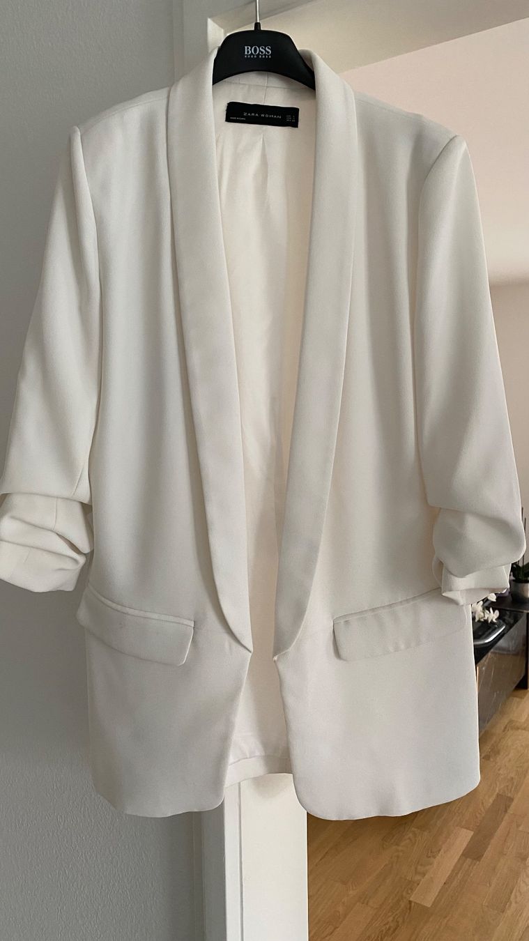 Zara Giacche: Zara Blazer in Weiss Gr. S – Usato da Thalwil venduto da olh_7cpg