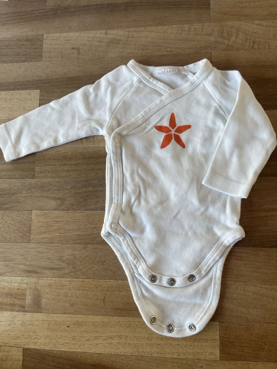 Biancheria intima: 3er Set Baby Bodys Gr. 56 Langarm – Usato da Basel venduto da HugChristine 3