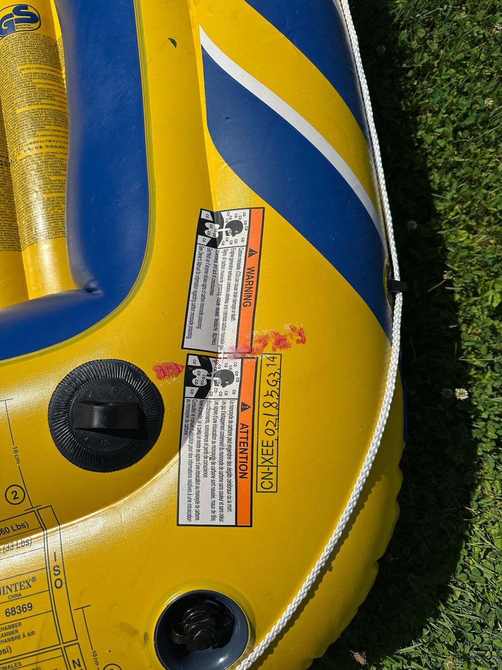 Boote: Schlauchboot Intex Challenger 3 inkl. Transport Tasche – Gebraucht aus Dietlikon von mar_qpk8 5