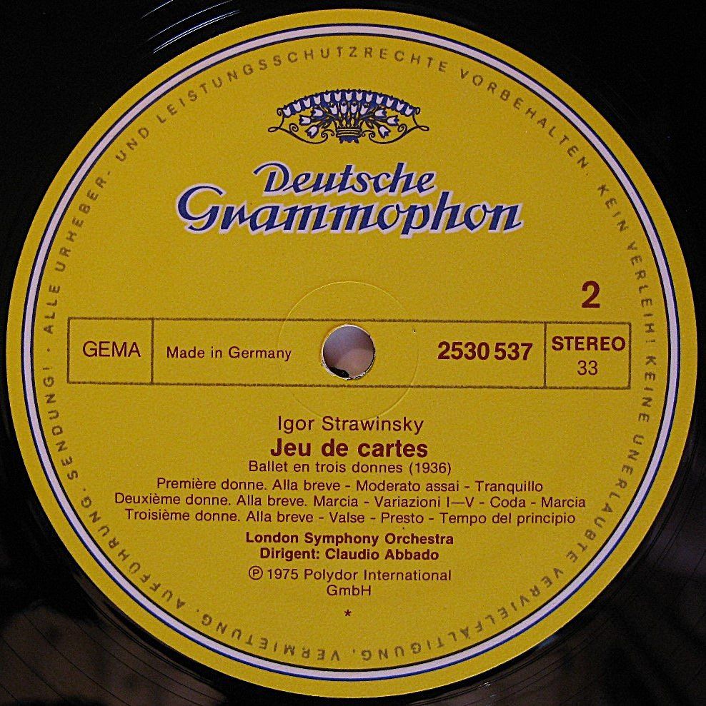 Dischi in vinile: IGOR STRAWINSKY "Der Feuervogel = Firebird" Lp in NM  TOP!!! – Usato da Monthey venduto da Pingmub 4