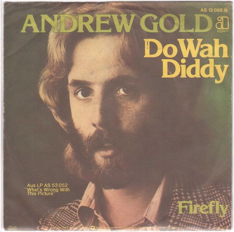 Dischi in vinile: Andrew Gold  --  Do wah Diddy  Single7 – Usato da Oberwil (Dägerlen) venduto da thespecials