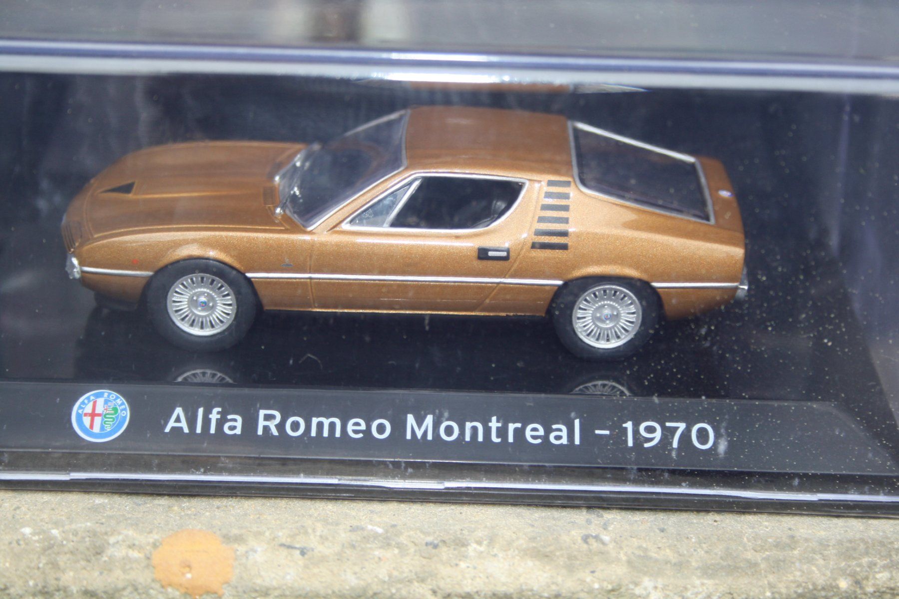 Alfa Romeo Modellautos: ALFAROMEO MONTREAL MODELL TOP MODELLAUTO – Gebraucht aus Wauwil von Pneuedy 1
