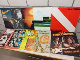 10 Schallplatten Konvolut Rock Pop Jazz gebraucht