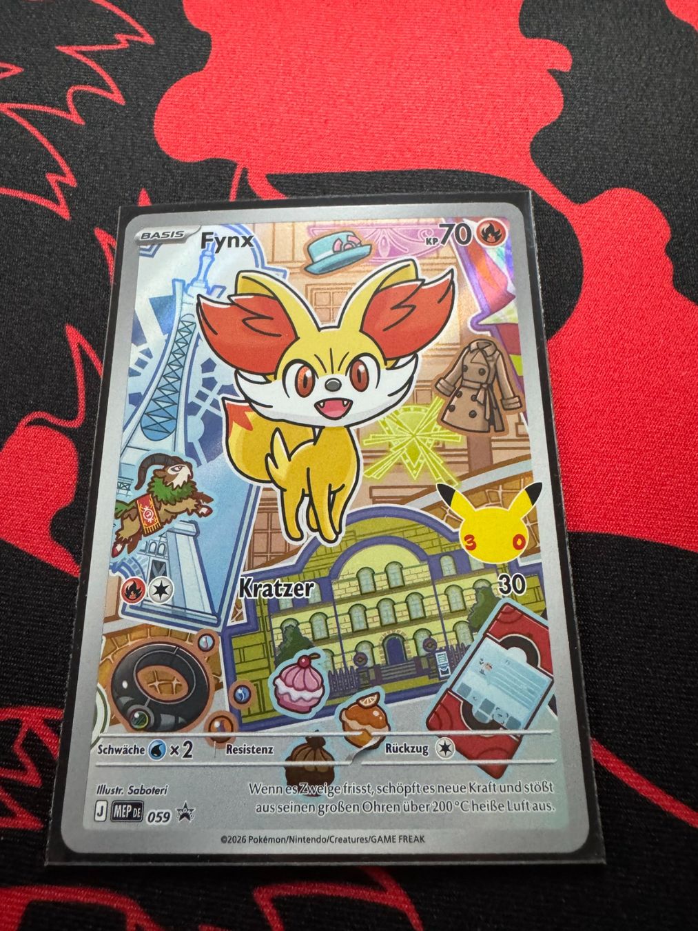 Pokémon Sammelbilder & Trading cards: Fynx (MEP 059) - Promo – Neu (gemäss Beschreibung) aus Bülach von Pfrenzel