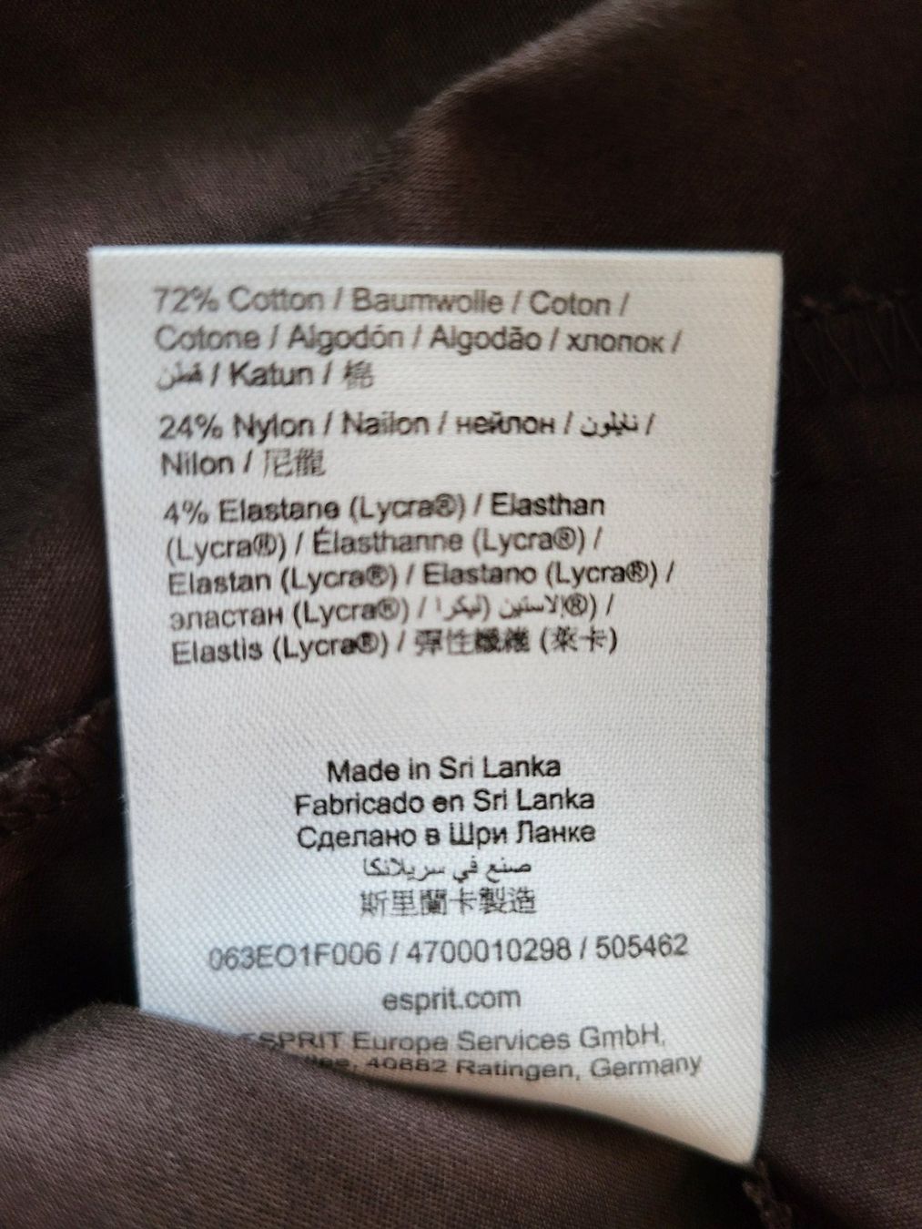 Esprit Camicette: Esprit Sommer Bluse, Gr. 38 - Braun, Kurzarm – Usato da Baar venduto da clar6 5