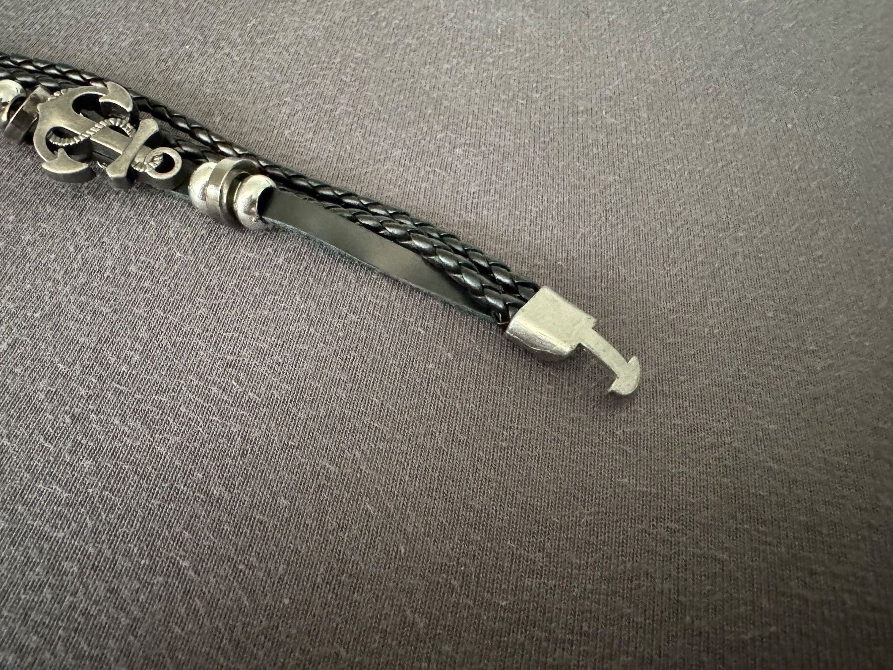 Bracciali & Braccialetti: Armband Leder Anker NEU – Nuovo (secondo la descrizione) da Bülach venduto da Katha28 3